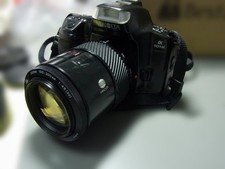 Minolta α-101si Film Camera with 100-200mm Lens Used from Japan