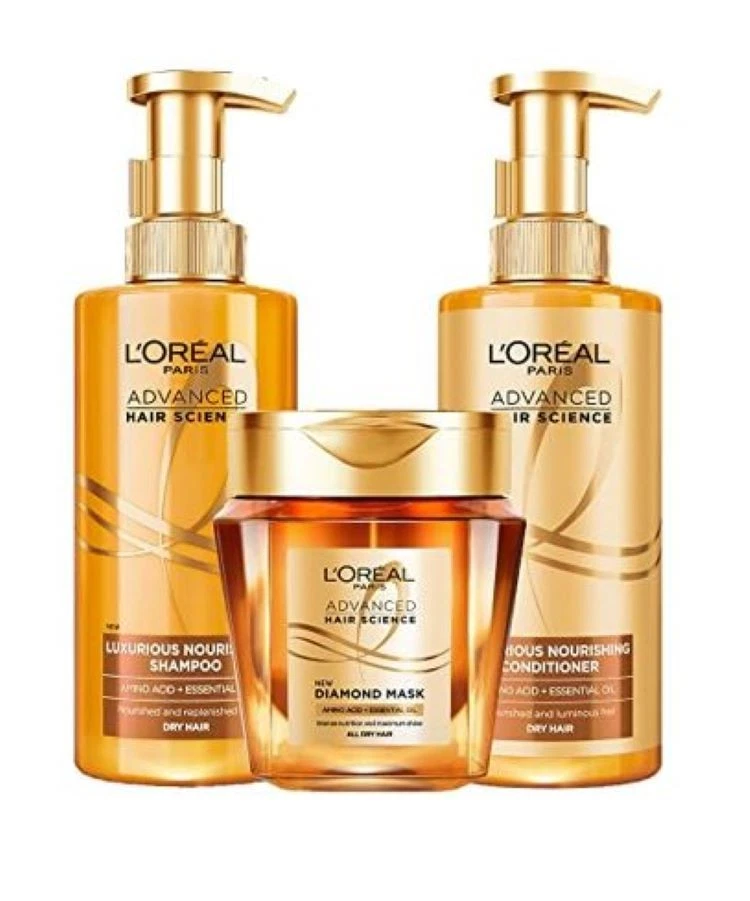 L’ORÉAL PARIS L'Oréal Paris Pflegende Ritualroutine für trockenes und stumpfes Haar