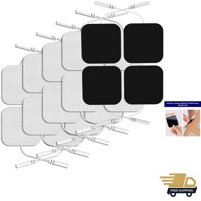 TENS Unit Replacement Pads Reusable 2x2 Electrotherapy 20pcs Self-Stick