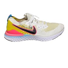 Nike Epic React Flynit 1 C17583-100 Mens Whit...