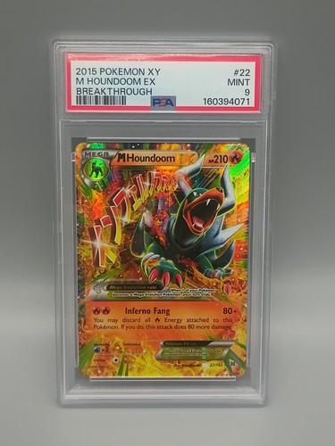 M Houndoom-EX graded PSA 9 for sale on eBay