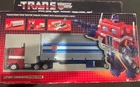 G1 Transformers Optimus Prime Smooth Bumper Light Blue Version Error Box