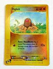 Pokemon Base Set Expedition #106/165 Reverse Holo DIGLETT  LP/MP on eBay