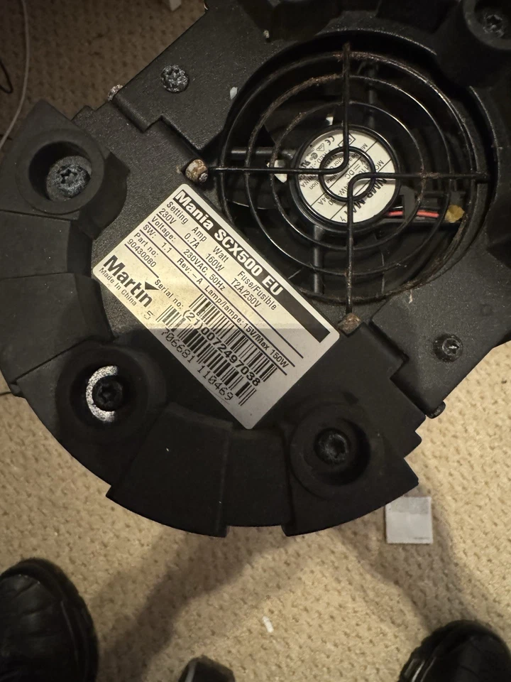 Martin Mania SCX500 Moving Mirror Scanner 150w - Image 3 of 3