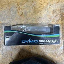 Vintage Esselte Dymo Labelmaker Organizer 1610-03  w/Box & Tape  *rare*   Tested