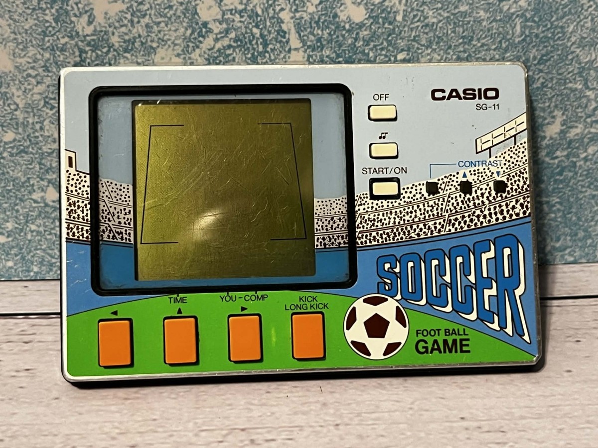 Casio SG-11 Soccer Foot Ball Game Working Vintage ( Read