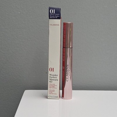 Clarins Wonder Perfect Mascara 4D Full Size 01 PERFECT BLACK 