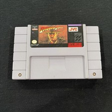 Indiana Jones Greatest Adventures SNES Super Nintendo Authentic Tested Working