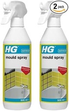 HG Mould Spray, Effective Mould Spray & Mildew Cleaner, 500ml Pack of 2 18.41 per litre