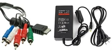 Sony PlayStation PS2 Slim Power And Component Cable Kit