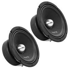 Pair 2 NVX VPRO65BM 200W RMS 6.5" V-Series Pro Midrange