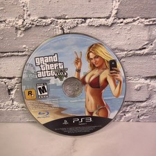 Grand Theft Auto V Five (Playstation 3, PS3) GTA5 - Disc Only - Tested ✅