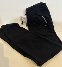 Brand New Abercrombie Kids Logo Black Sweatpants Size 11/12 Unisex