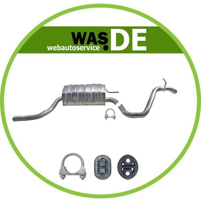 Endtopf für Kia Cee`d 1.4i/1.6i 16V, 5 Türen ab. Bj. 2006-, Auspuff