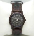 Vtg Timex Expedition Watch Mens Indiglo Date w/ Indiglo Strap - Needs Battery