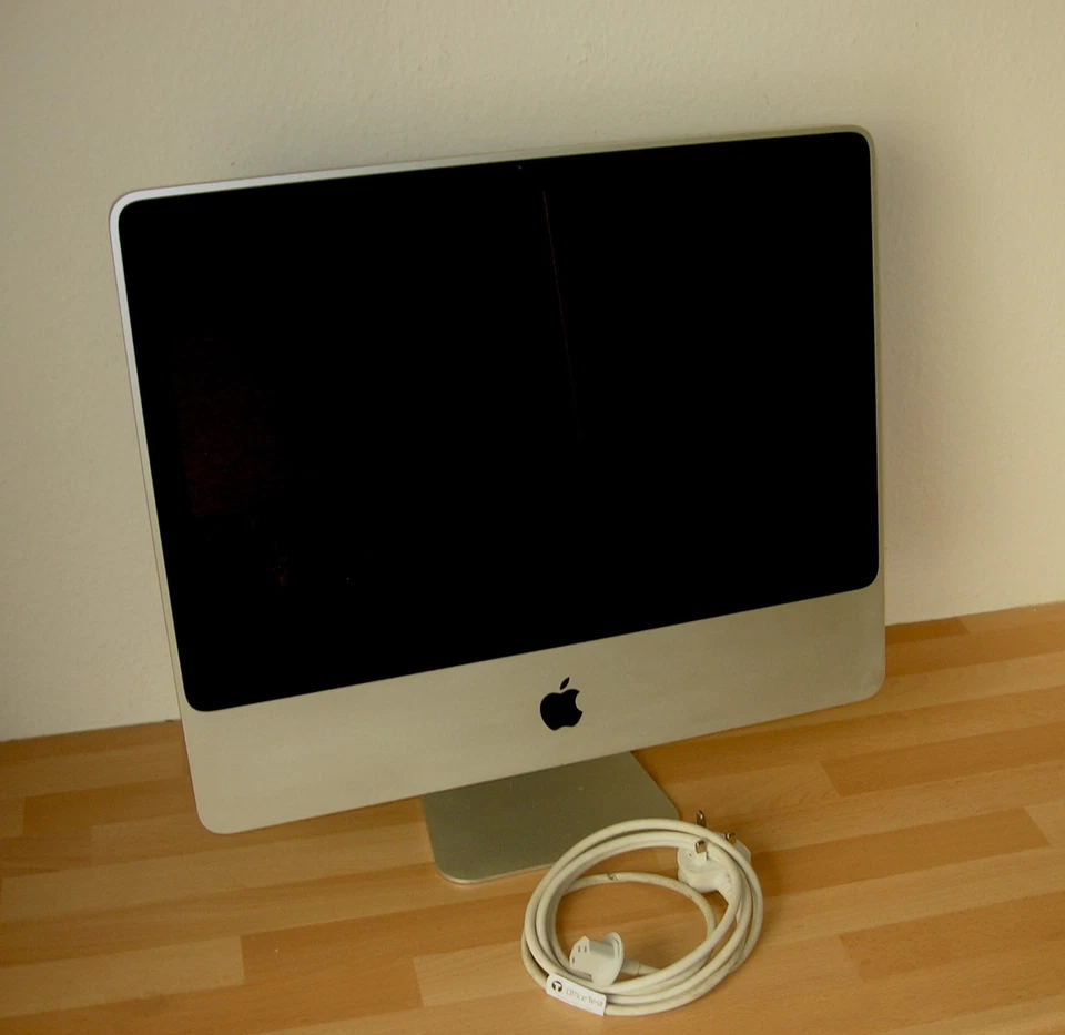 Apple iMac A1224 20 in 2.66 core 2 Duo 320 GB HDD 3GB RAM DVD WiFi 2009 model - Image 4 of 4