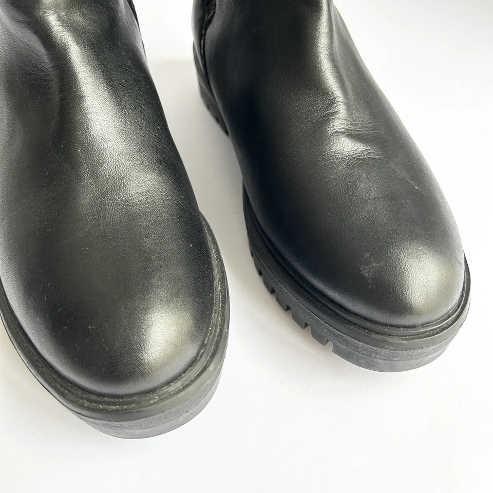 Botas utilitárias femininas Cougar couro impermeável inverno 8 zíper duplo Primaloft - Imagem 3 de 4