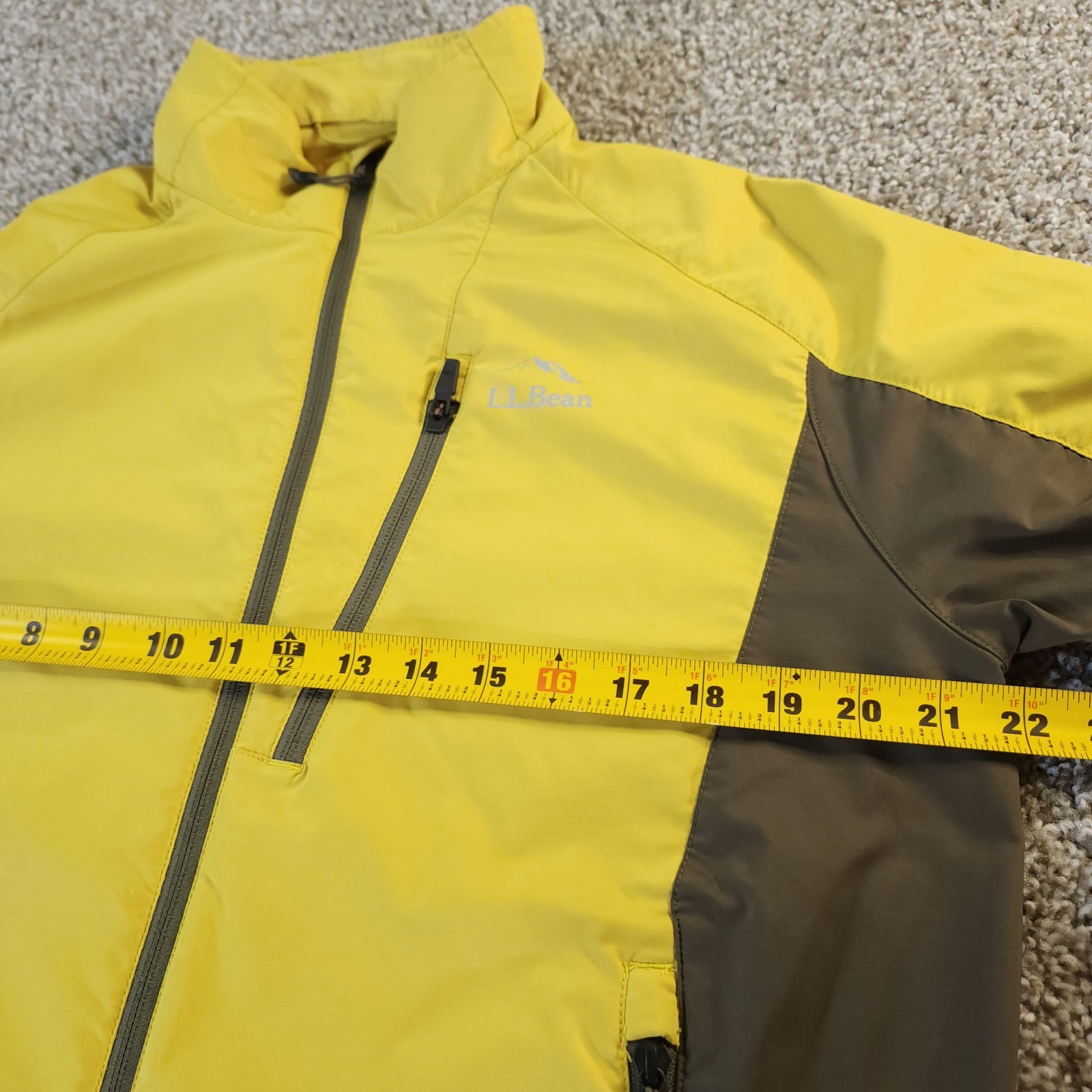 LL Bean Softshell Jacket Windproof Men M Full Zip… - image 8