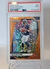 CALEB WILLIAMS 2024 PRIZM ORANGE DISCO #301 ROOKIE CARD PSA MINT 9