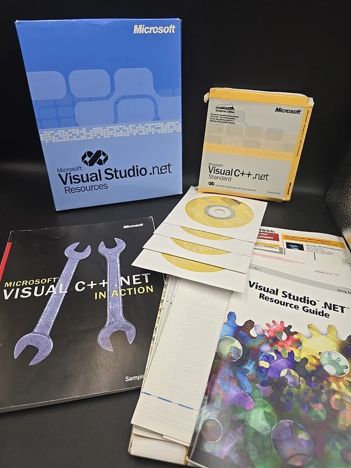 Microsoft Visual C++ .NET Standard 2002 W/ Key - Image 3 of 3