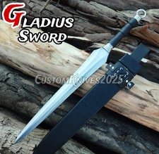 Hand Forged Gladius Sword 27" Spring Steel 5160 Viking Medieval Short Sword