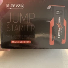 New Car Jump Starter Booster Jumper 1600Amp Portable Jump Starter with LED Light