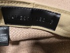 JANESSA LEONE BEIGE STRAW WIDE BRIM FEDORA STYLE HAT SZ M — photo 9