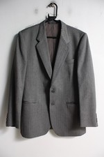 Vintage St Michael Mens Suit Jacket Blazer - Grey - Size 38" (E78)