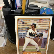 1982 Fleer #391 Al Holland