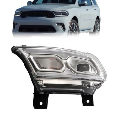 Headlight Single Projector For Dodge 21-23 Durango Headlamp LH Side Clear Lens