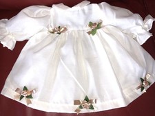 Doll Fashion Dress Beige Old Pink 48-50cm