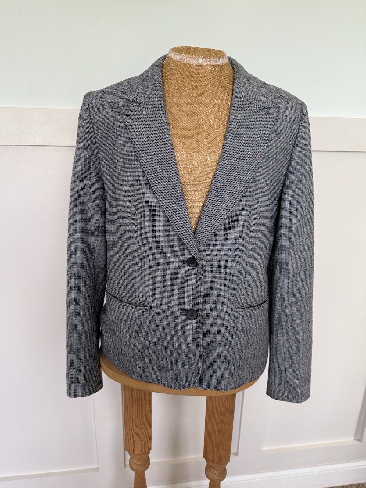 Pendleton Two Button  Blazer  Women’s Small Blue … - image 1