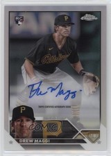 2023 Topps Chrome Update Auto Refractor 413/499 Drew Maggi #AC-DM Auto 0d94