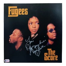 LAURYN HILL SIGNED FUGEES THE SCORE VINYL (ACG CERT AG18028)