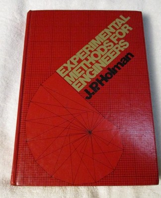 Experimental Methods for Engineers, J. P. Holman, ISBN 0070296014