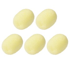 5X Foam Mic Cover Headset Microphone Windscreen 14.5mm Length for Lapel