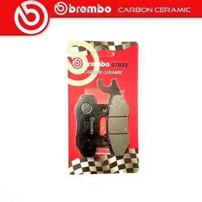 Brembo Carbon Ceramic Bremsbeläge Hinten Für KEEWAY 125i Silverblade
