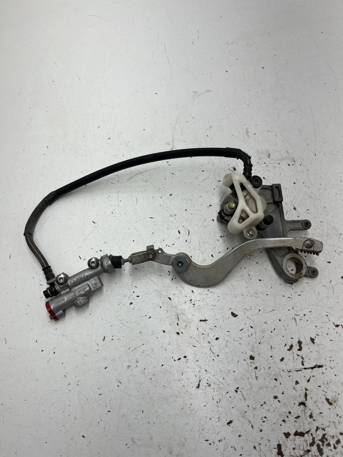 05 Honda CRF250R Crf 250 r OEM WORKING Rear Back Brake Caliper Master Lever READ