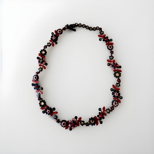 Vintage SORRELLI Fresh Flowers’ Necklace From The 90s Collection
