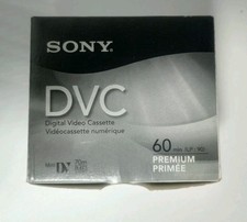 Sony DVM60PRR Premium Mini DV 60 Minute DVC Digital Video Cassette Box of 5 Tape