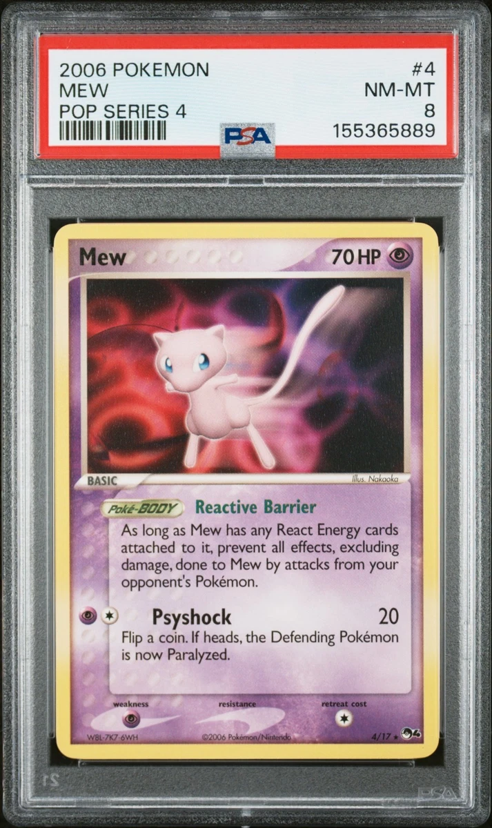 ポケモンカード Mew HP80 12/66 Mew Pokémon TCG Professional Sports Authenticator (PSA) Individual