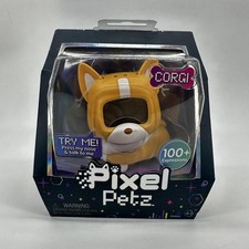 Pixel Petz Tan Corgi Interactive Electronic Pet Toy 100 Expressions