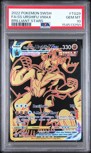 Single Strike Urshifu VMAX graded PSA 10 for sale on eBay