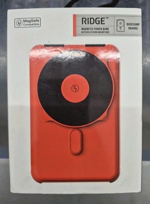 Ridge Magnetic Power Bank - Basecamp Orange