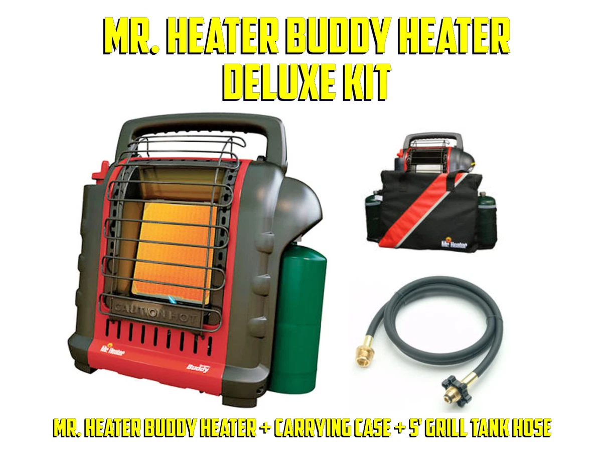 Mr. Heater MH9BX Indoor Portable Propane Heater Deluxe Kit 89301734005 |  eBay