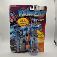 Toy Island 8 Inch Talking Robocop With Bazooka 1993 SEALED
