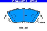 BremsbelÄGe Toyota P. Camry/Corolla/Rav 4 2.0-2.5 17-