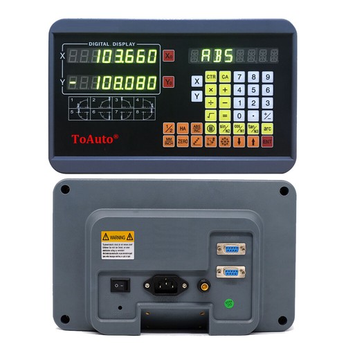 Linear Scale 300mm+900mm 2Axis DRO Digital Readout Display Kit CNC Milling Lathe - Picture 11 of 12