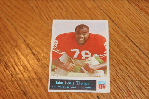 1965 Philadelphia Football NFL Cards Complete Your Set You Choose Pick HOF RC - Picture 191 of 207