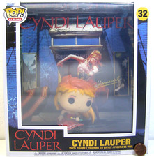 Funko Pop! Álbumes Figura Vinilo "Cyndi Lauper" #32 Caja tiene daños por agua